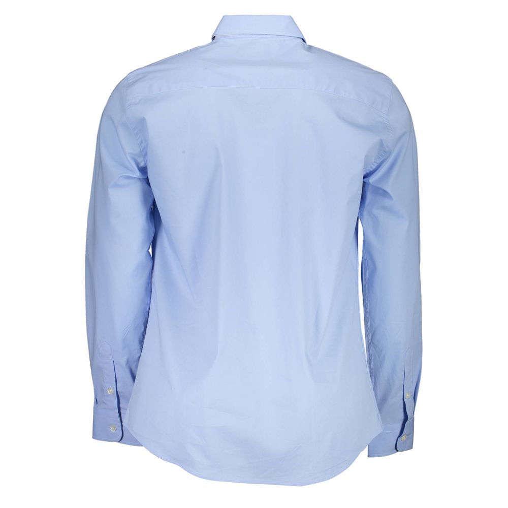 North Sails light blue cotton shirt for men